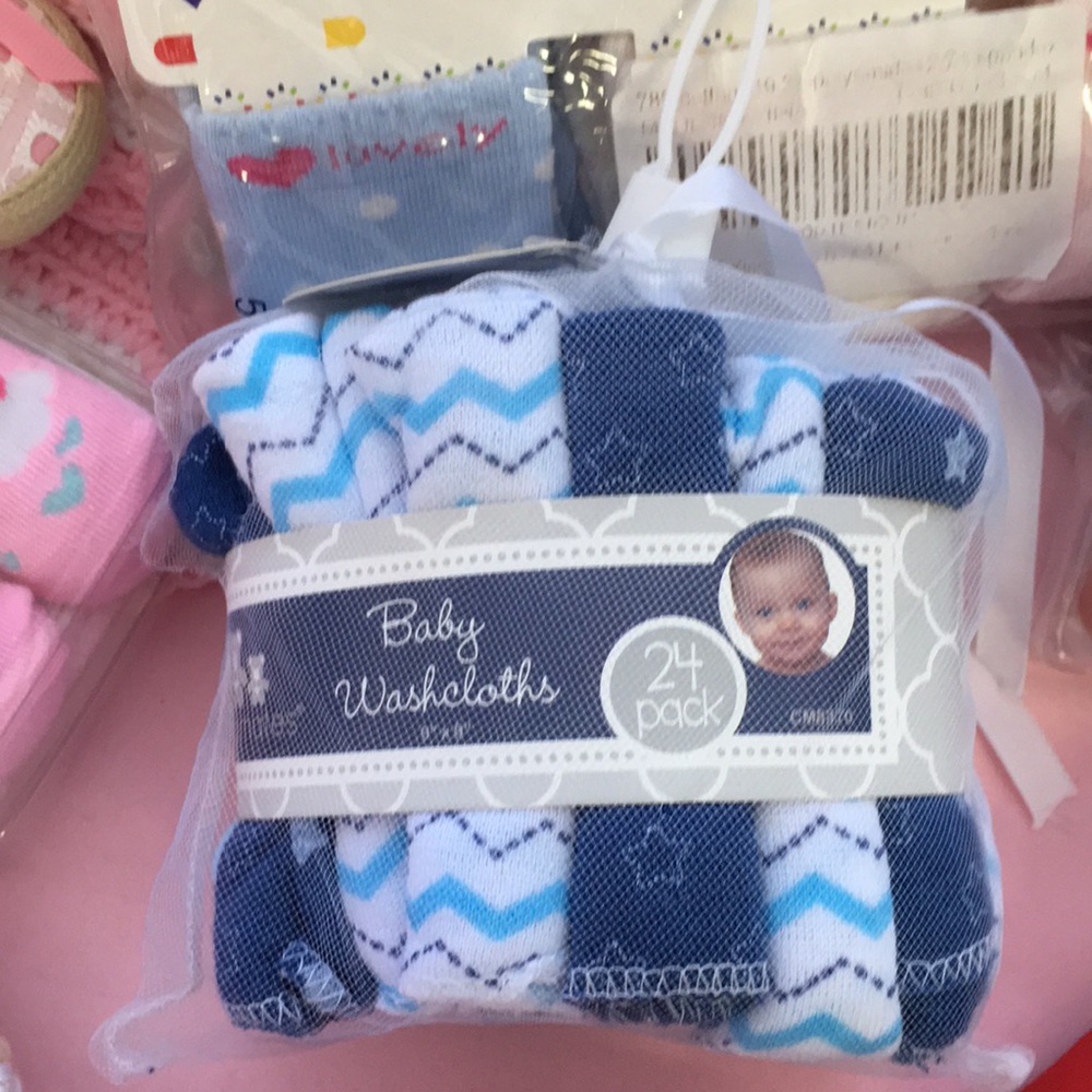 Baby wash cloths